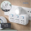 Bộ chuyển đổi ổ cắm 2 chân - Phích cắm đa năng, nhiều USB và LED, chỉ 98.000₫ 4