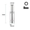 Bộ chuyển đổi ổ cắm 3/8 inch, đầu cờ lê lục giác 8-24mm Ratchet - Giá 19.738₫ 8