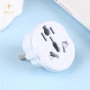 Bộ chuyển đổi phích cắm đa năng AU US UK sang EU 16A 250V Plug Adapter du lịch Giá 43.560 VND 10