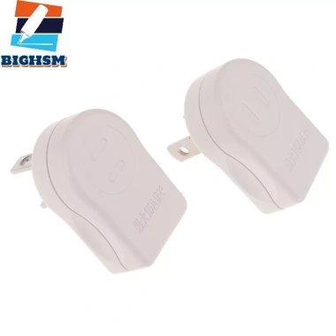 Bộ chuyển đổi phích cắm điện 2PIN xoay 360 độ du lịch Mỹ - Gập gọn, an toàn, giá ưu đãi
