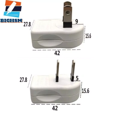 Bộ chuyển đổi phích cắm điện 2PIN xoay 360 độ du lịch Mỹ - Gập gọn, an toàn, giá ưu đãi 3 Bộ chuyển đổi phích cắm điện 2PIN xoay 360 độ du lịch Mỹ - Gập gọn, an toàn, giá ưu đãi 3