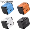 Bộ chuyển đổi phích cắm du lịch đa năng YudhUI Sạc USB C 2 loại, hỗ trợ EU/UK/US/AU, bền bỉ, giá chỉ 355.960₫