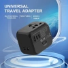 Bộ chuyển đổi phích cắm du lịch đa năng YudhUI Sạc USB C 2 loại, hỗ trợ EU/UK/US/AU, bền bỉ, giá chỉ 355.960₫ 3