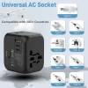 Bộ chuyển đổi phích cắm du lịch đa năng YudhUI Sạc USB C 2 loại, hỗ trợ EU/UK/US/AU, bền bỉ, giá chỉ 355.960₫ 7