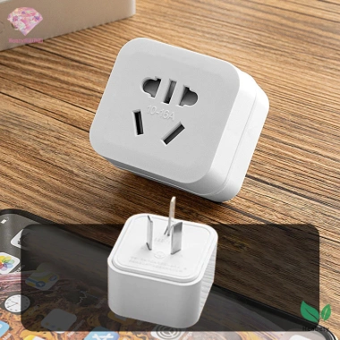 Bộ chuyển đổi phích cắm Heabety US 10A-16A, sạc AC du lịch giá rẻ 68.530₫