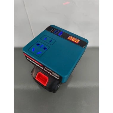 Bộ chuyển đổi pin 18V-21V lên 220V cho Makita 4cm, 220W, giá ưu đãi 170.623 VND