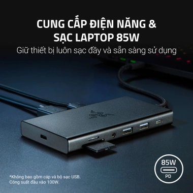 Bộ Chuyển Đổi Razer USB Đa Cổng 11 Cổng - Hỗ Trợ Tối Ưu, Giá Ưu Đãi 3,149,000₫