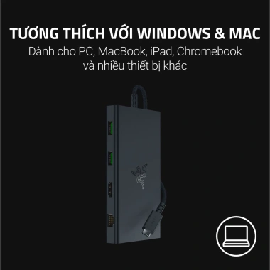 Bộ Chuyển Đổi Razer USB Đa Cổng 11 Cổng - Hỗ Trợ Tối Ưu, Giá Ưu Đãi 3,149,000₫