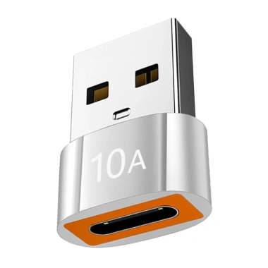 Bộ chuyển đổi sạc nhanh Type C sang USB Male 10A cho điện thoại, máy tính bảng - 42.130₫ 3