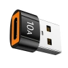 Bộ chuyển đổi sạc nhanh Type C sang USB Male 10A cho điện thoại, máy tính bảng - 42.130₫ 6