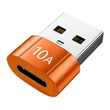 Bộ chuyển đổi sạc nhanh Type C sang USB Male 10A cho điện thoại, máy tính bảng - 42.130₫ 10
