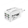 Bộ chuyển đổi sạc siêu nhanh 240W Mech Wind 4USB 2Type C hỗ trợ EU US UK du lịch 9