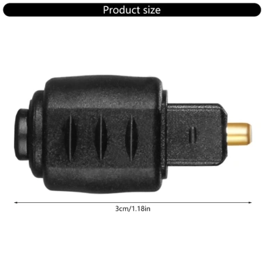 Bộ chuyển đổi thính giác Hrtyvhin Mini 3 5mm sang Toslink âm thanh quang, giảm giá 40.967₫