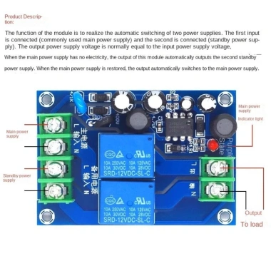 Bộ chuyển đổi tự động nguồn AWNGD 2 trong 1 220V - Bảng công tắc 10A khẩn cấp hai chiều, giá ưu đãi 135.080 VND 3 Bộ chuyển đổi tự động nguồn AWNGD 2 trong 1 220V - Bảng công tắc 10A khẩn cấp hai chiều, giá ưu đãi 135.080 VND 3