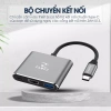 Bộ chuyển đổi Type-C HUB ZADEZ ZAH-513 3 trong 1 - HDMI, USB, SD, Giá chỉ 445.000đ 4