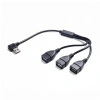 Bộ chuyển đổi USB 2.0 cổng đực sang 3 đầu, đồng bộ dữ liệu và sạc nhanh, giá ưu đãi 92.400 VND 6