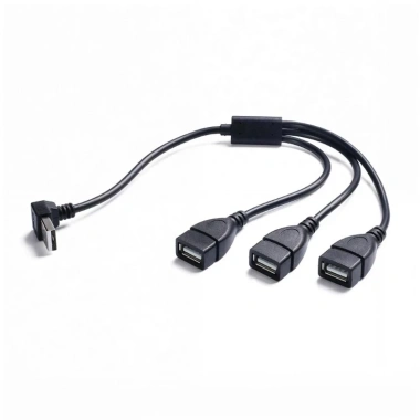 Bộ chuyển đổi USB 2.0 cổng đực sang 3 đầu, đồng bộ dữ liệu và sạc nhanh, giá ưu đãi 92.400 VND 10 Bộ chuyển đổi USB 2.0 cổng đực sang 3 đầu, đồng bộ dữ liệu và sạc nhanh, giá ưu đãi 92.400 VND 10