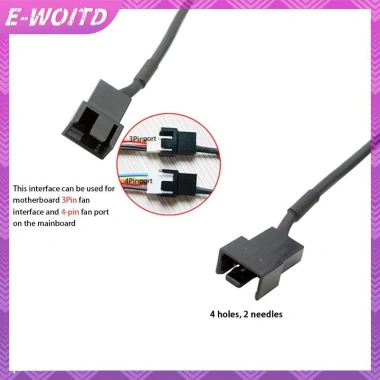 Bộ chuyển đổi USB 4Pin PWM 5V-12V Boost, cáp quạt PC, làm mát hiệu quả 3 Bộ chuyển đổi USB 4Pin PWM 5V-12V Boost, cáp quạt PC, làm mát hiệu quả 3