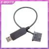 Bộ chuyển đổi USB 4Pin PWM 5V-12V Boost, cáp quạt PC, làm mát hiệu quả 9