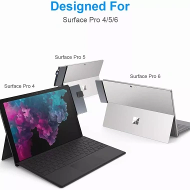 Bộ chuyển đổi USB 6 trong 1 cho Surface Pro – Hub mạng, HDMI 4K, 3 USB 3.0, Đọc thẻ SD/TF – 547k
