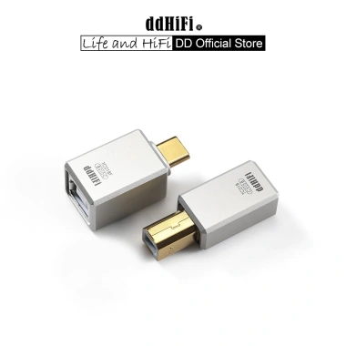 Bộ chuyển đổi USB-B sang USB-C HiFi TC01B/TC01BF - Unibody CNC mạ vàng, giá ưu đãi 317.900đ