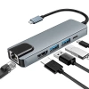 Bộ chuyển đổi USB-C 5 trong 1 Type-C sang HDMI 4K, USB3.0 & RJ45 Ethernet LAN - Giá ưu đãi 79.200 VND 8