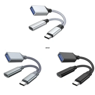 Bộ Chuyển Đổi USB-C OTG PD10W 2 Trong 1 cho Laptop - Sạc nhanh, giá 93.830 VND