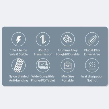 Bộ Chuyển Đổi USB-C OTG PD10W 2 Trong 1 cho Laptop - Sạc nhanh, giá 93.830 VND