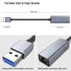 Bộ chuyển đổi USB-C sang Ethernet 1.000Mbps Gigabit RJ45 cho MacBook Laptop - Plug-and-Play 7
