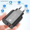Bộ chuyển đổi USB C Super Si 20W, hỗ trợ 13 loại QC 3.0 PD, sạc nhanh, giá 63.470₫ 6