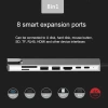 Bộ chuyển đổi USB HUB 8 trong 1 Thunderbolt 3 Type-C: Tốc độ 40Gbps, 4K HDMI, USB-C PD, giảm giá 482.600 VNĐ