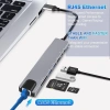 Bộ chuyển đổi USB HUB 8 trong 1 Thunderbolt 3 Type-C: Tốc độ 40Gbps, 4K HDMI, USB-C PD, giảm giá 482.600 VNĐ 6