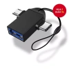 Bộ chuyển đổi USB sang Type C 2 trong 1: Sạc và truyền dữ liệu cho Laptop PC