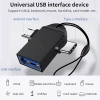 Bộ chuyển đổi USB sang Type C 2 trong 1: Sạc và truyền dữ liệu cho Laptop PC 5