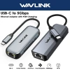Bộ chuyển đổi USB‑C sang Ethernet 5Gbps WAVLINK, sạc 95W, tương thích Windows 10/11, macOS, Linux - Giá ưu đãi 715.000₫