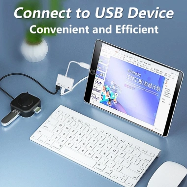 Bộ chuyển đổi USB‑C sang USB 3 trong 1 sạc nhanh cho S24/S23/S22, iPhone 15/14/13 hỗ trợ tai nghe, chuột, ổ cứng 6 Bộ chuyển đổi USB‑C sang USB 3 trong 1 sạc nhanh cho S24/S23/S22, iPhone 15/14/13 hỗ trợ tai nghe, chuột, ổ cứng 6