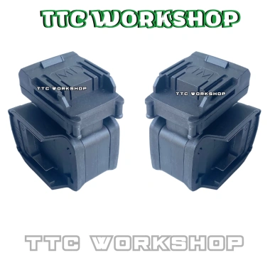 Bộ chuyển đổi và gộp pin 2 pin cùng lúc, chân 4cm, tăng sức mạnh công cụ, tiện lợi - 107.800 VND