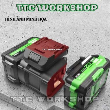 Bộ chuyển đổi và gộp pin 2 pin cùng lúc, chân 4cm, tăng sức mạnh công cụ, tiện lợi - 107.800 VND