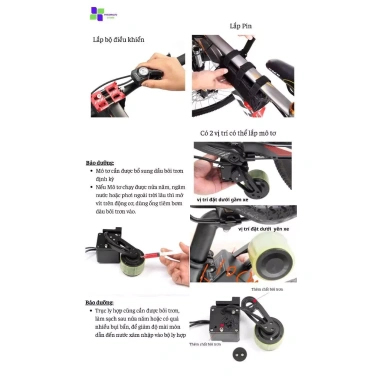 Bộ chuyển đổi xe đạp thành xe điện - Gắn nhanh không thay linh kiện, giảm còn 5,880,000₫ 7
