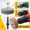 Bộ chuyển máy khoan cầm tay thành máy mài kim loại, máy đánh bóng chà nhám, đế cố định, chỉ 90.000 VND 2