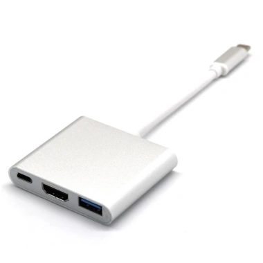 Bộ chuyển Type-C đa năng LAN HDMI USB cho Mac, Laptop, PC, Android, iOS - Giá 85k 5