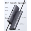 Bộ chuyển Type‑C Ugreen 15.601 CM498: HDMI, VGA, USB 3.0, LAN 1Gbps, Card Reader, 3.5mm – 815.000 ₫ 3