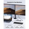 Bộ chuyển Type‑C Ugreen 15.601 CM498: HDMI, VGA, USB 3.0, LAN 1Gbps, Card Reader, 3.5mm – 815.000 ₫ 4