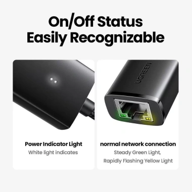 Bộ chuyển USB-A/USB-C to LAN Ugreen CM650 (15.632/15.633/20.254) 10/100Mbps - Giá chỉ 203.000₫ 2