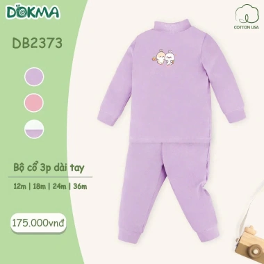Bộ Cổ 3 Phân Dokma 8-13kg Thêu Hình Đáng Yêu Cho Bé Mã Giá Khuyến Mãi 204.500 VND 7