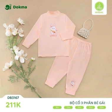 Bộ Cổ 3 Phân Dokma 8-13kg Thêu Hình Đáng Yêu Cho Bé Mã Giá Khuyến Mãi 204.500 VND 9