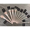 Bộ Cọ Celin 12 Cây Missie Lông Thú Kèm Bao Da Hồng Đen - Chính Hãng Giá Ưu Đãi 4