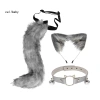 Bộ cổ & đuôi lông thú cosplay – Băng đô tai mèo mềm mại, áo cáo mờ, vòng eo điều chỉnh, thiết kế chống trượt – Giá ưu đãi 224.738đ 6