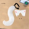 Bộ cổ & đuôi lông thú cosplay – Băng đô tai mèo mềm mại, áo cáo mờ, vòng eo điều chỉnh, thiết kế chống trượt – Giá ưu đãi 224.738đ 7