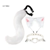 Bộ cổ & đuôi lông thú cosplay – Băng đô tai mèo mềm mại, áo cáo mờ, vòng eo điều chỉnh, thiết kế chống trượt – Giá ưu đãi 224.738đ 8